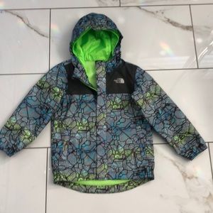 Boys North Face rain jacket